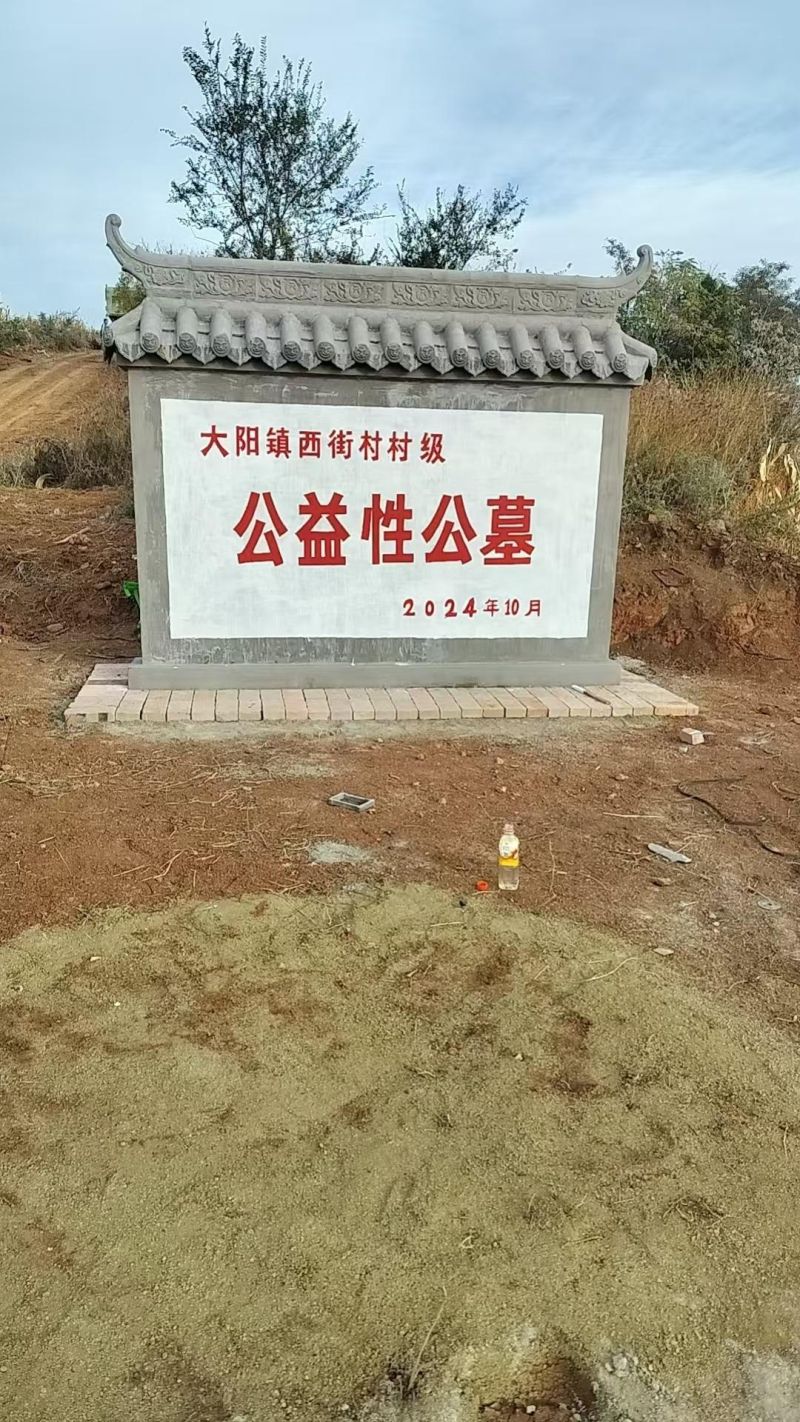 大阳镇西街村村级公益性公墓